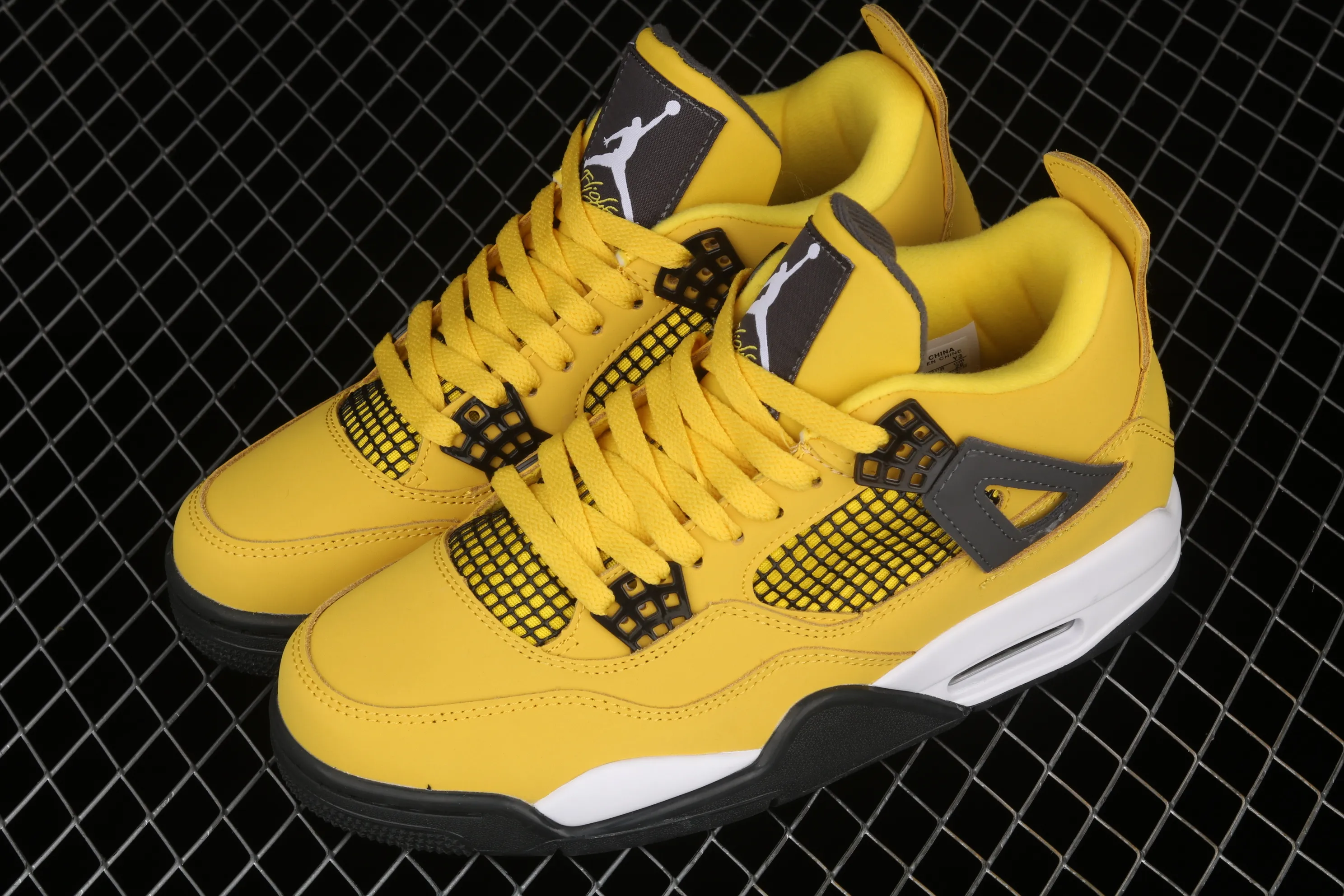 All categories Air Jordan Jordan series basketball shoes Air Jordan 4 G version Air Jordan 4 "Lightning" AJ4 Joe 4 yellow electric mother 314254-702